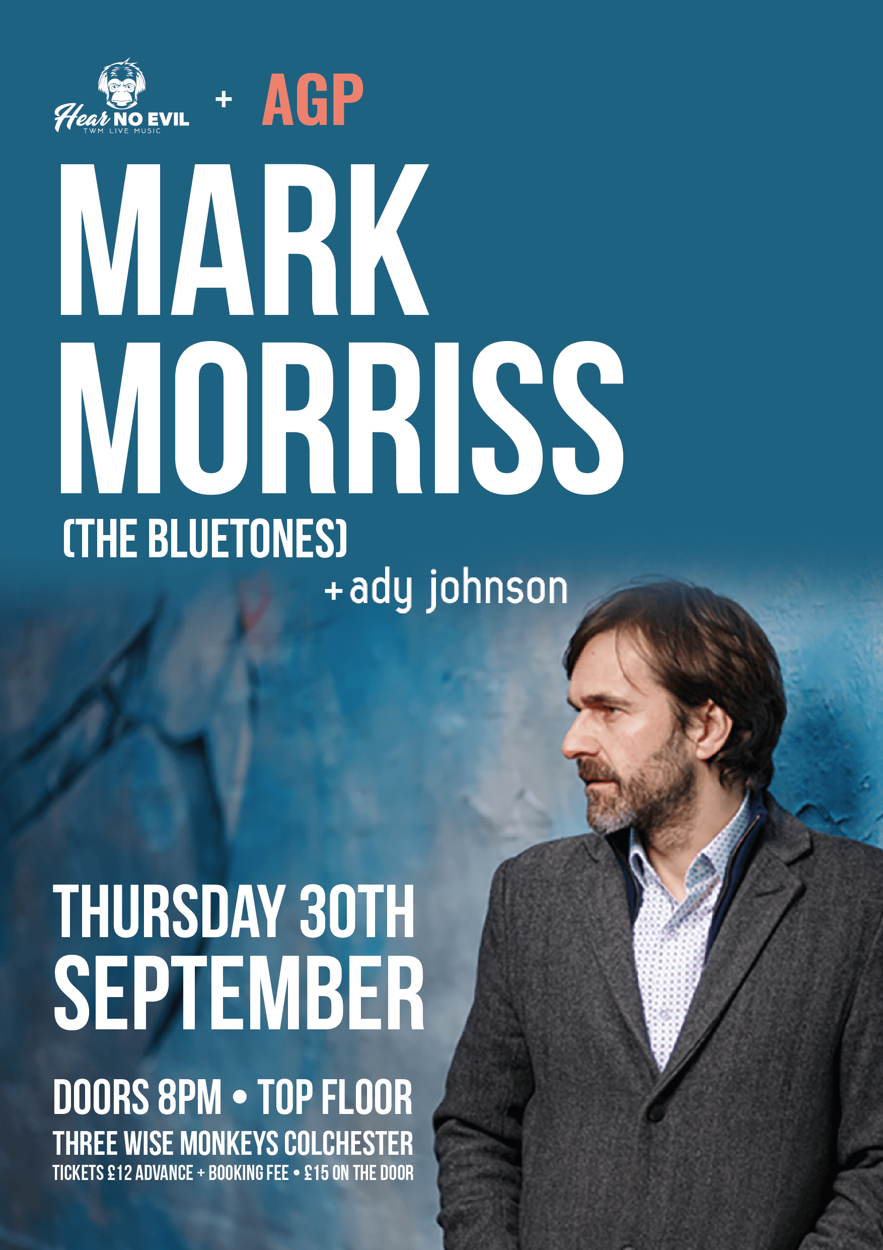 Mark Morriss Bluetones Poster