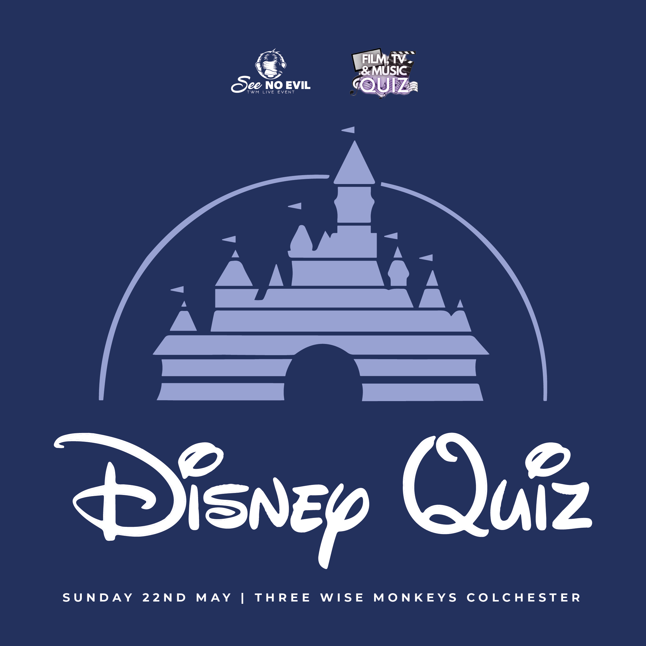 Disney Quiz - Three Wise Monkeys Colchester