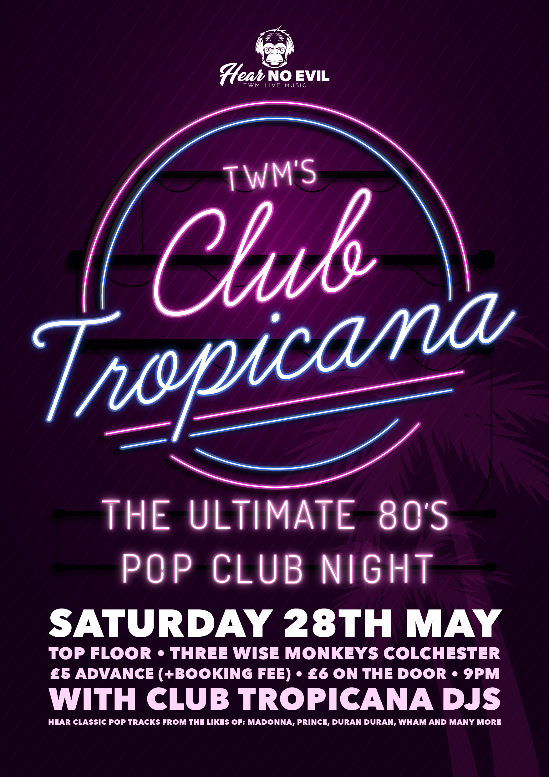 TWMc CLUB TROPICANA 28-5-22_Poster