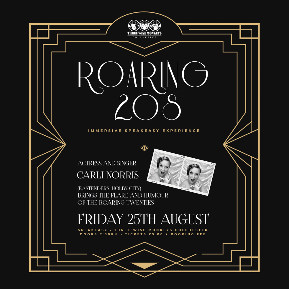 Roaring 20s - Immersive Speakeasy Experience - Three Wise Monkeys ...