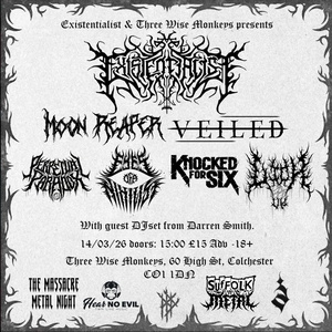 Massacre Metal Night: Existentialist & Three Wise Monkeys Present Heavy Metal Fest