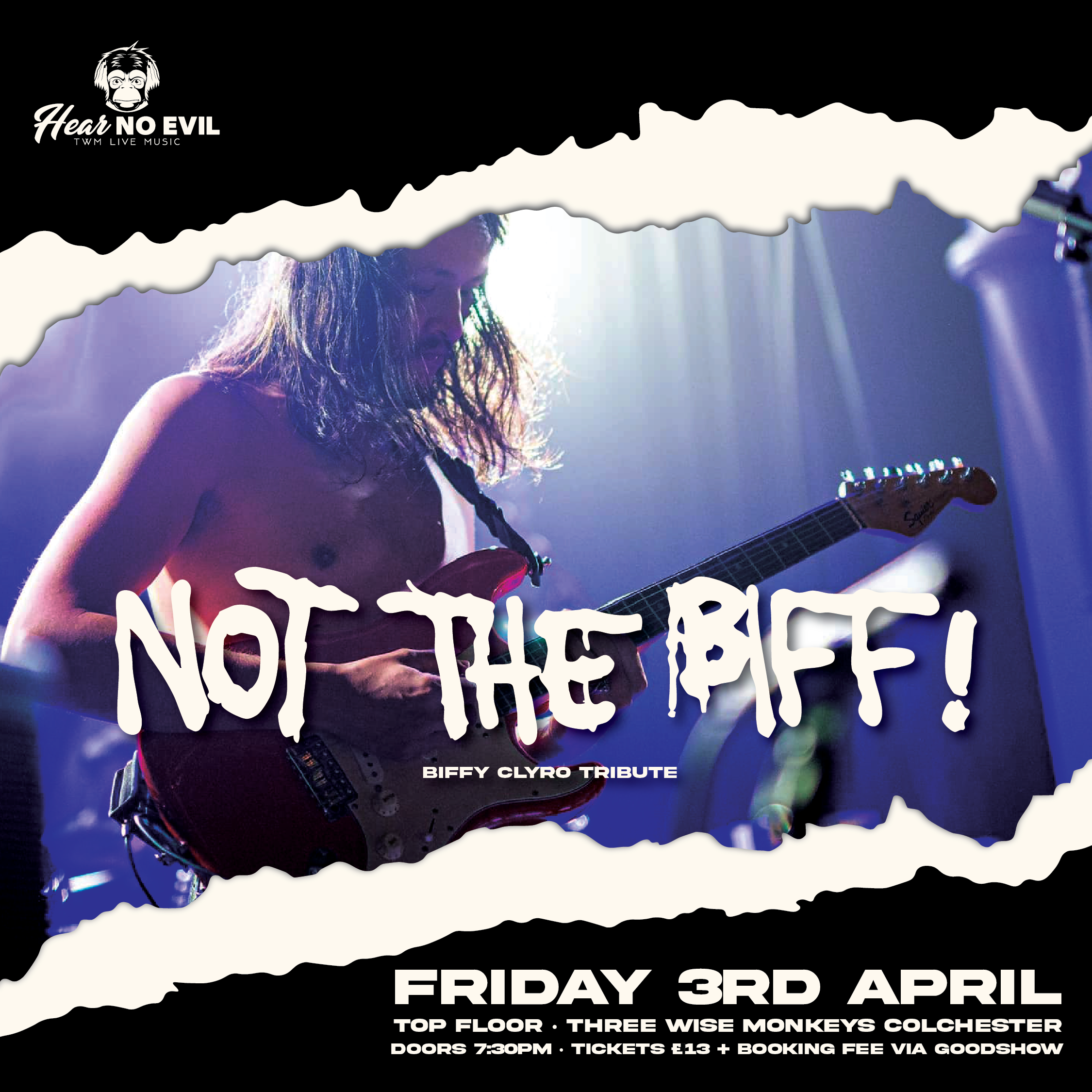 Not The Biff – the UK’s most explosive tribute to Biffy Clyro