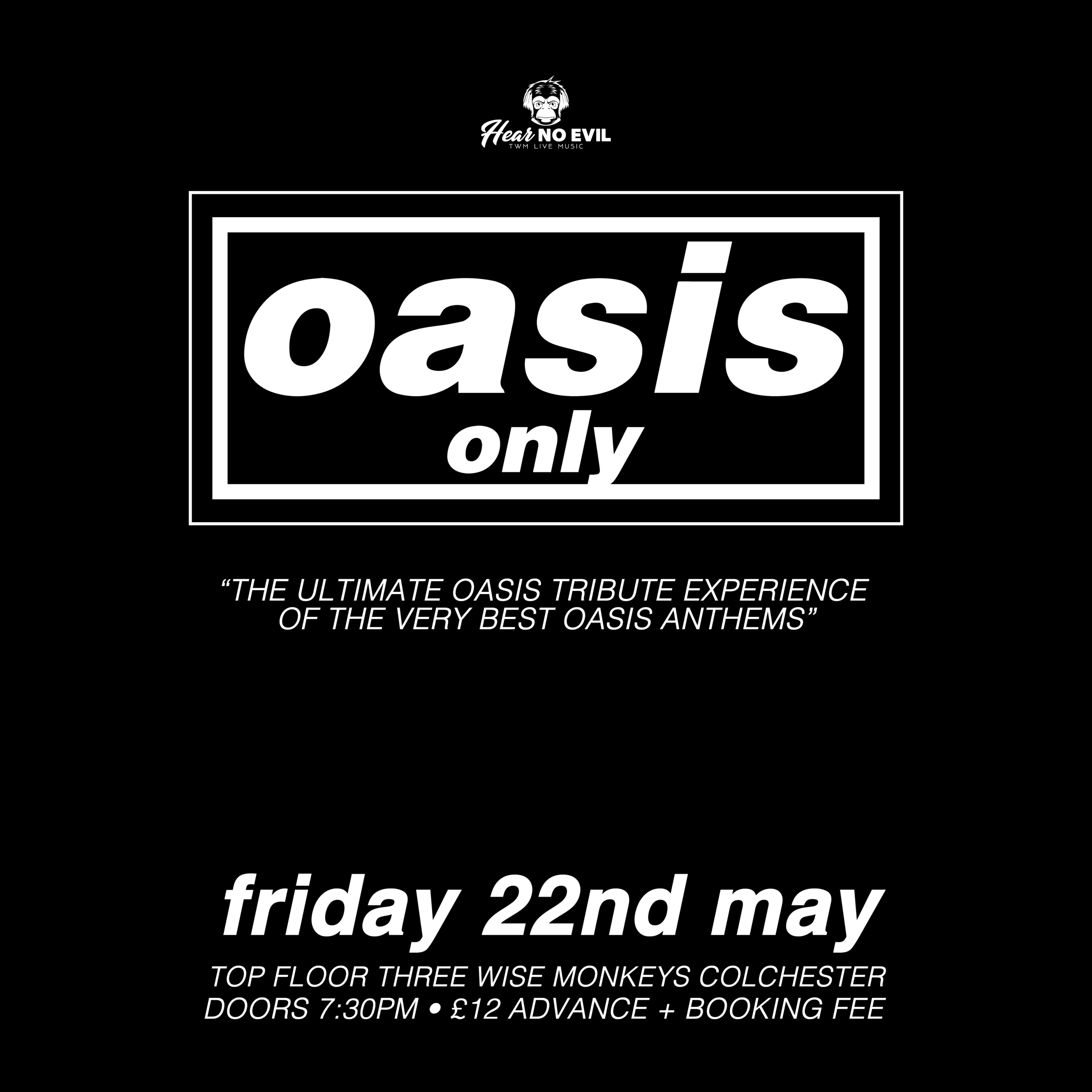 Oasis Only (Oasis Tribute)
