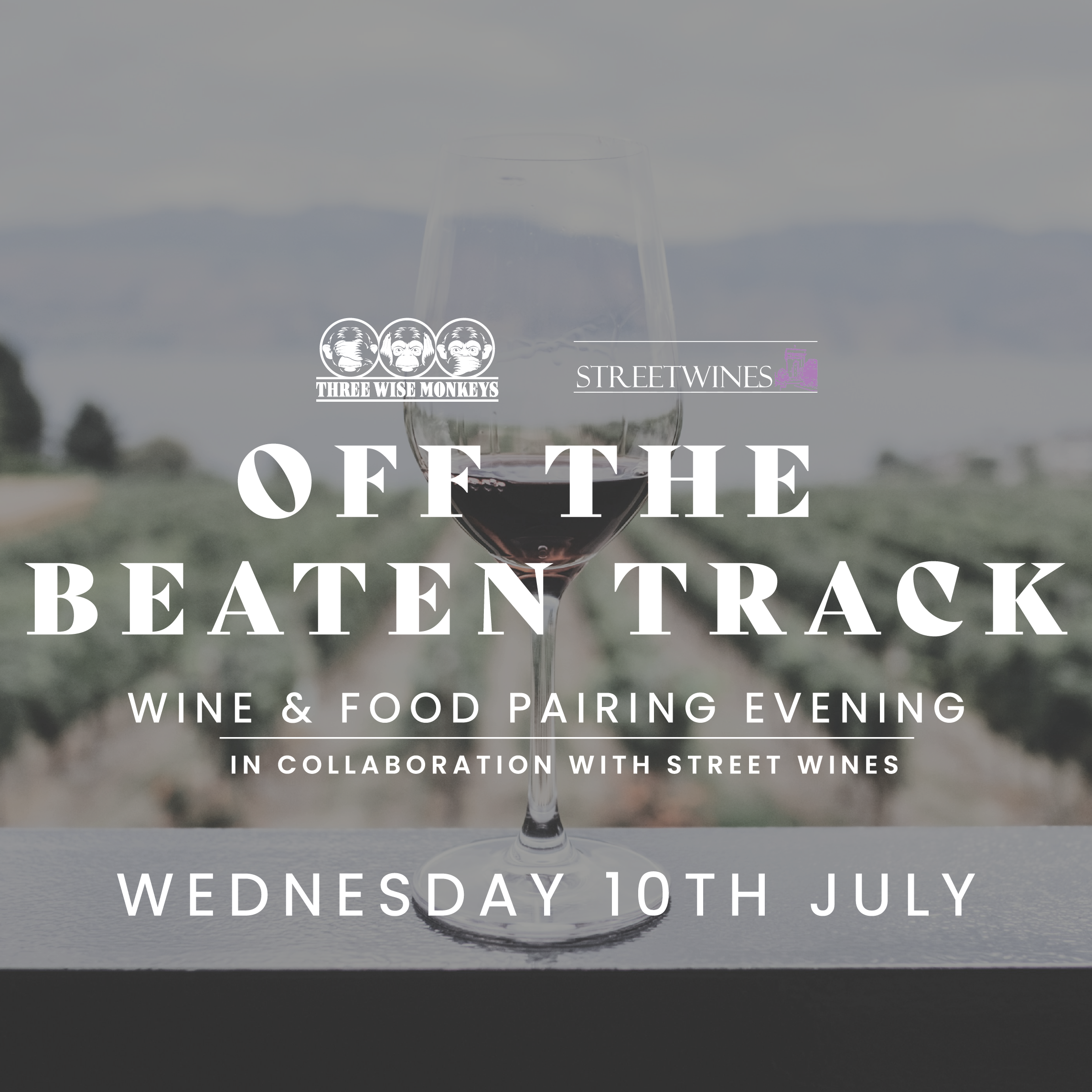 Off the Beaten Track Wine & Food Taster Evening