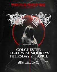 TO OBEY A TYRANT + RUINS OF PERCEPTION IN COLCHESTER ON THE TYRANNICAL PERCEPTION TOUR 2026