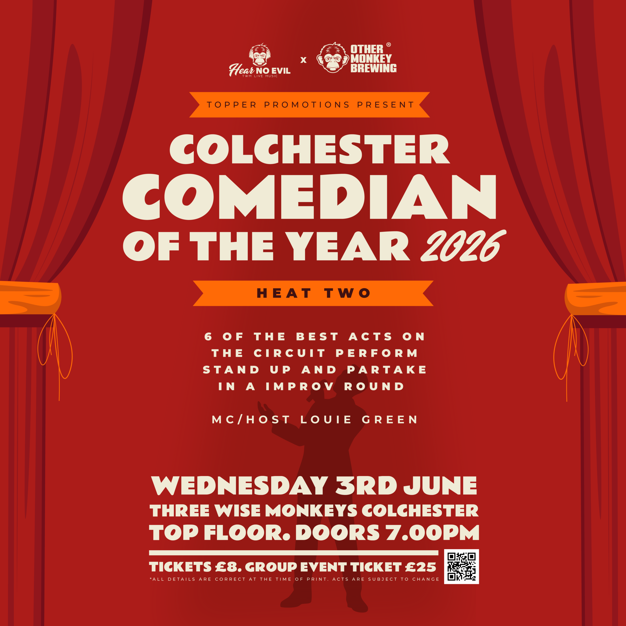 Colchester Comedian of the Year - Heat 2